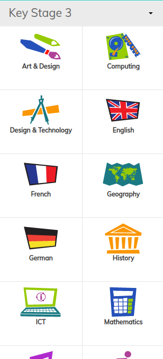 Every national-curriculum subject
